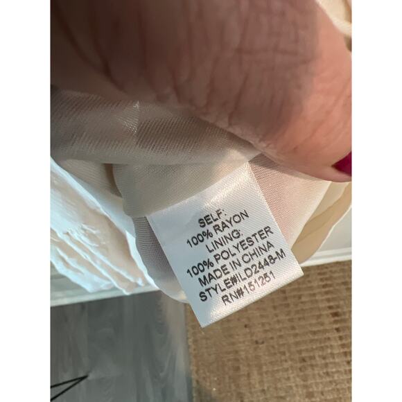 NWT Baltic Born size medium cream colored midi dress - Picture 4 of 4